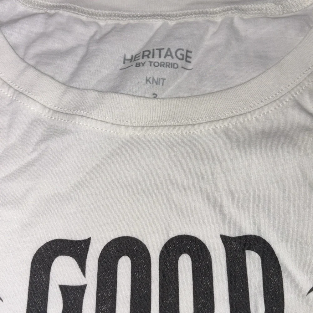 Torrid Trust Me Classic Fit Heritage Jersey Crew Tee  Plus 3X NWT - Picture 4 of 15